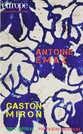 Antoine Emaz Gaston Miron N1031 Antoine Emaz Gaston Miron N1031