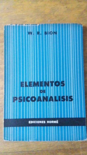 Elementos de psicoanálisis Elementos de psicoanálisis