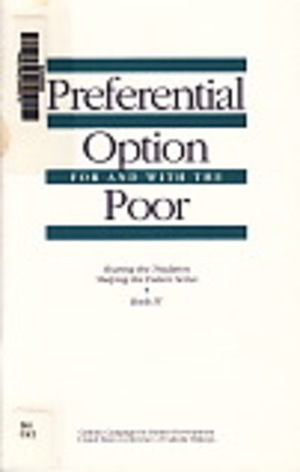Preferential Option for the Poor Preferential Option for the Poor