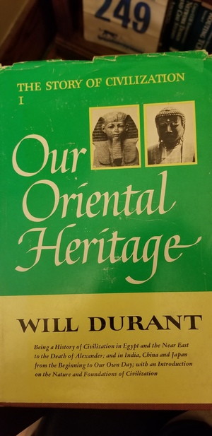 Our Oriental Heritage Our Oriental Heritage